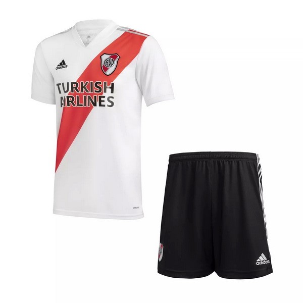 Camiseta River Plate Primera Equipo Niños 2020-21 Blanco